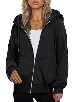 Amazon.com: Zeagoo Hoodies Jackets Women Fleece Jacket